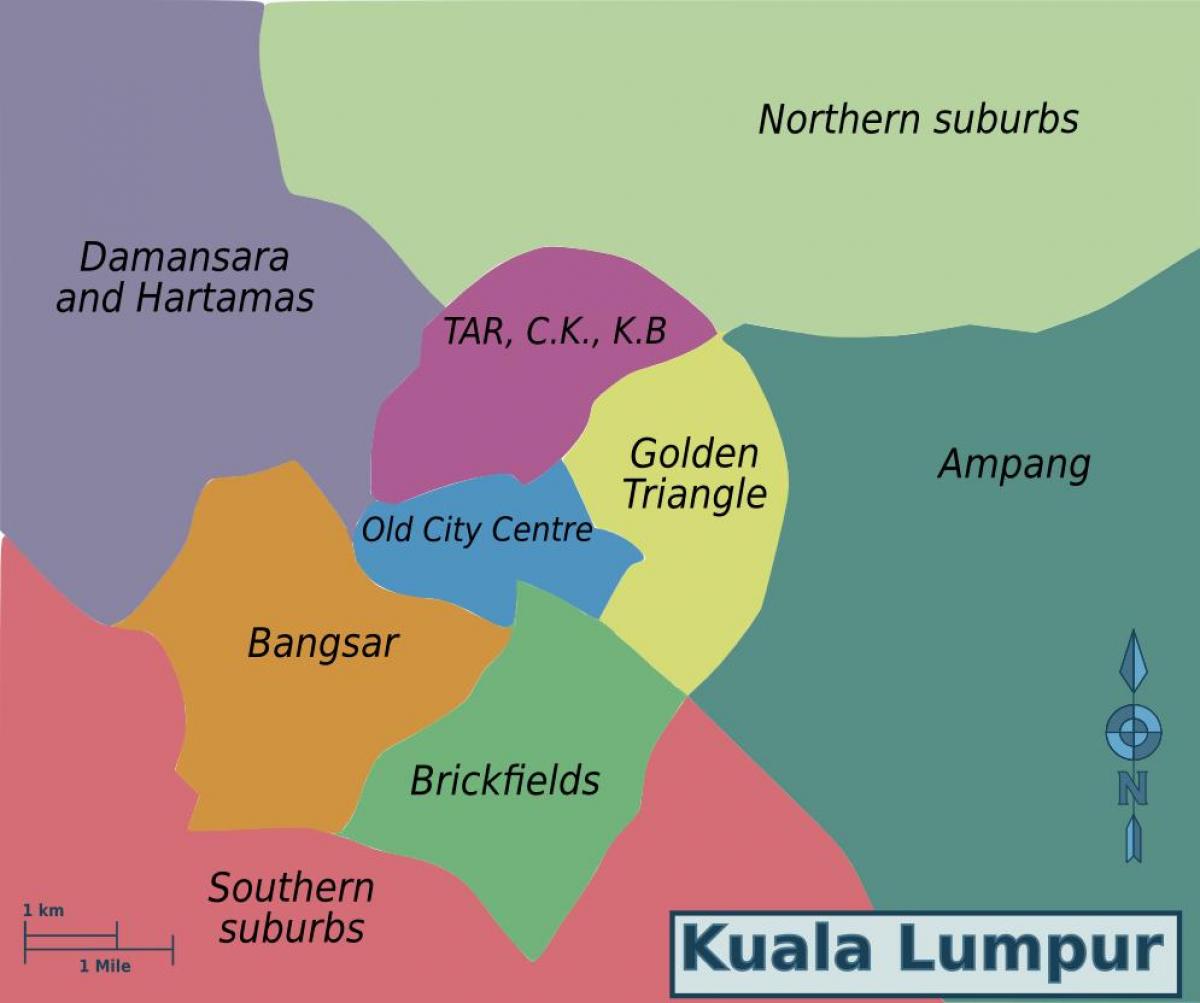 kuala lumpur provincia mapa