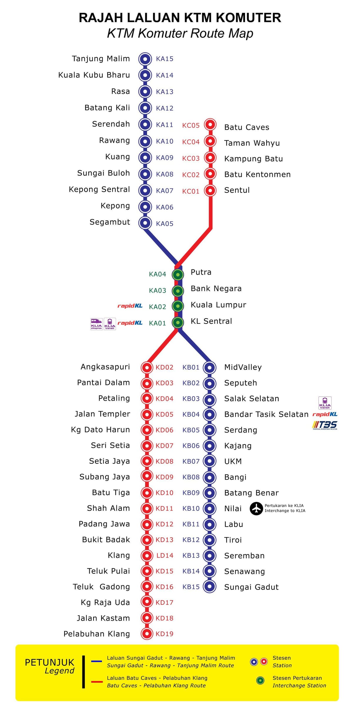 Mapa de ktm estación de tren