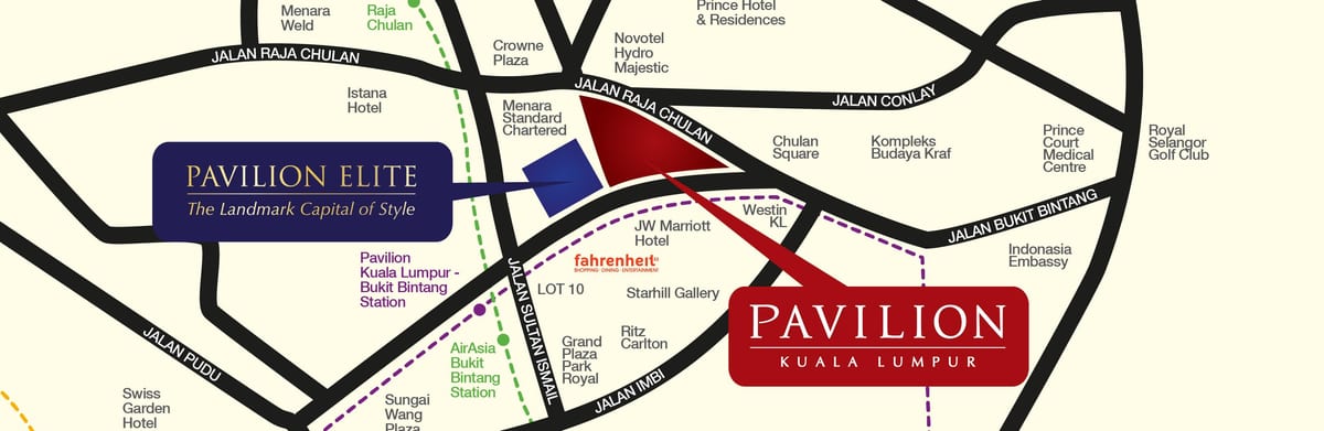 Mapa do pavillón kl