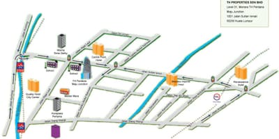 Jalan sultán kuala lumpur mapa