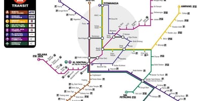 Mapa de ktm tránsito