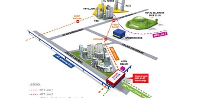 Titiwangsa lrt estación mapa