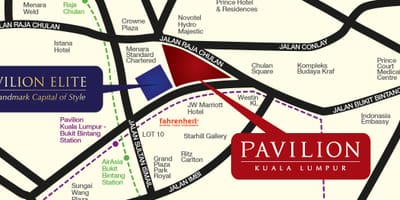Mapa do pavillón kl